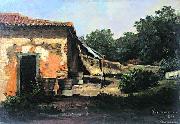 Antonio Parreiras My first oil study France oil painting artist